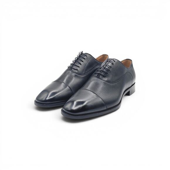 Christian Louboutin Greggo Leather Oxford Shoes Black EU 41 US 8 - $1050 main image 7